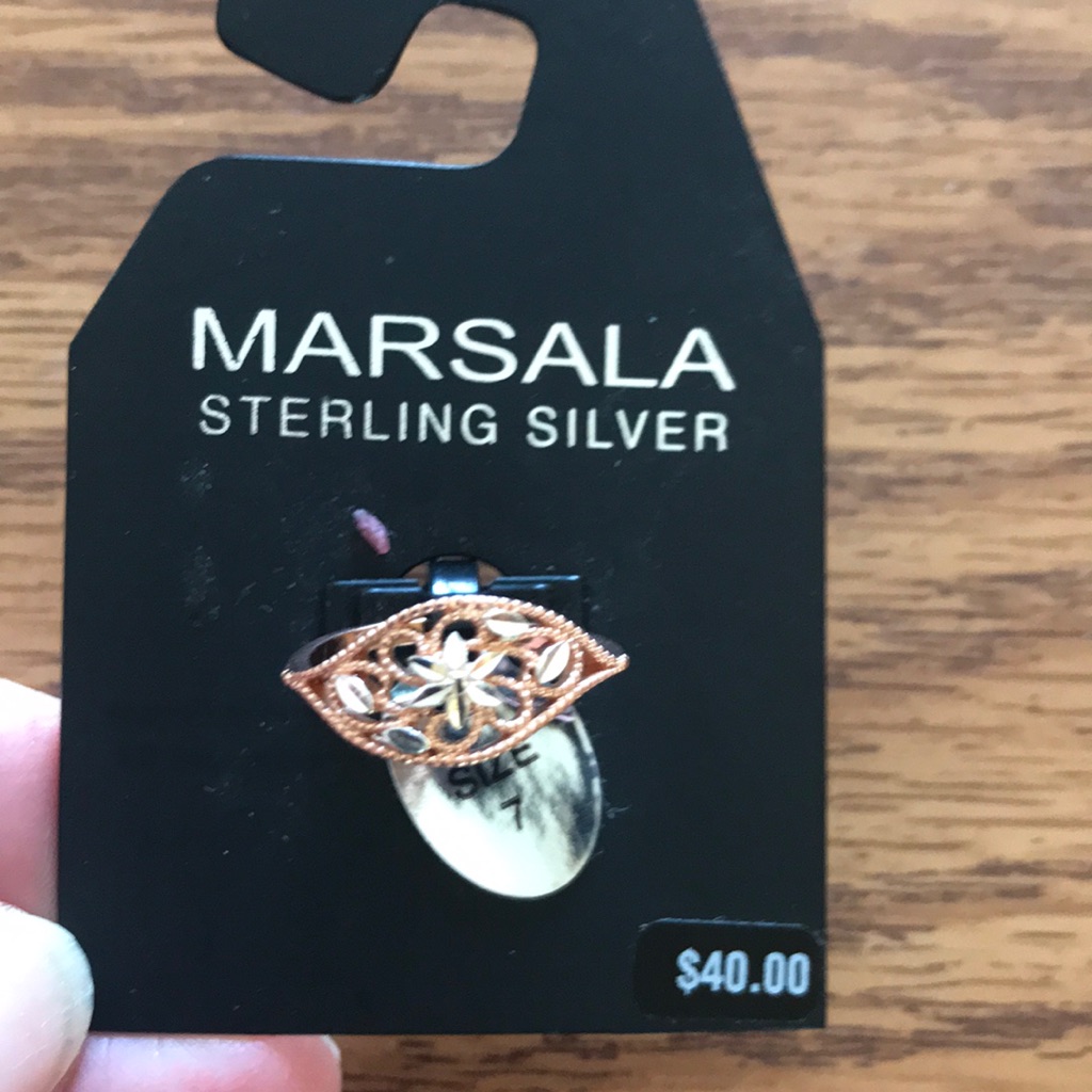 New Sterling Silver Ring